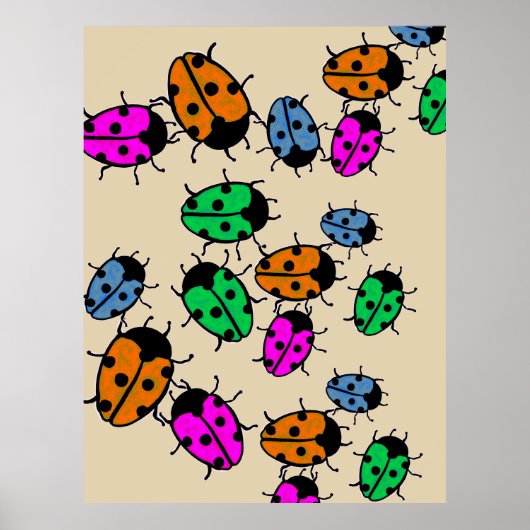 LADYBUGS POSTER (Voorkant)