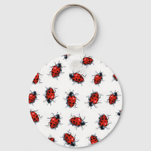 LADYBUGS, REALISME ART, SLEUTELHANGER