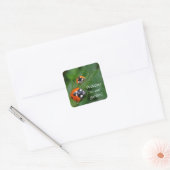 LADYBUGS ~ Square Sticker (Envelop)