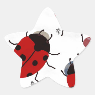 LADYBUGS STER STICKER