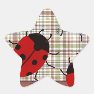 LADYBUGS STER STICKER