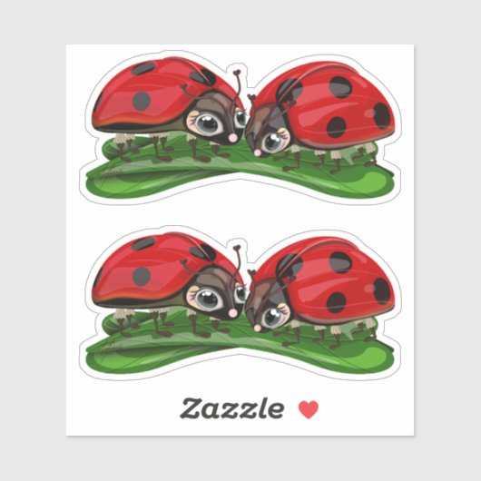 Ladybugs  sticker (Vel)
