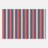 Ladybugs Stripes Pois Envelopper le jeu de papier (Devant 3)