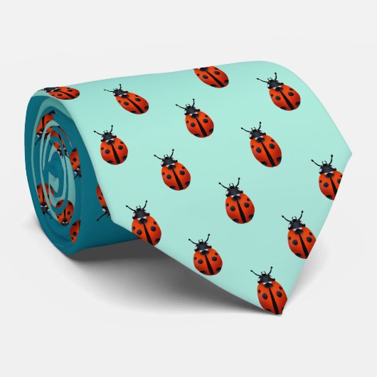 Ladybugs Stropdas (Opgerold)