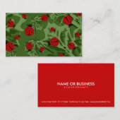 ladybugs visitekaartje (Voorkant / Achterkant)