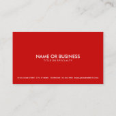 ladybugs visitekaartje (Achterkant)