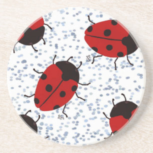 LADYBUGS ZANDSTEEN ONDERZETTER