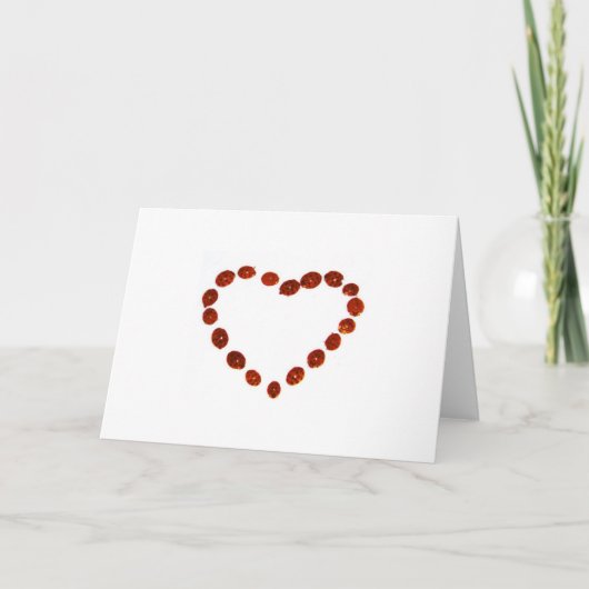 ladybugsheart kaart (Voorkant)