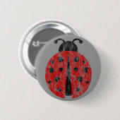 ladybugz. ronde button 5,7 cm (Voorkant /achterkant)