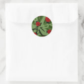 ladybugz. ronde sticker (Tas)