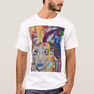 Ladyface art t-shirt