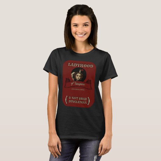 LADYHOOD VAN VAMPIRES T-SHIRT (Voorkant volledig)