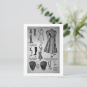 Lady's Bicycle Modes 1897 - Briefkaart (Staand voorkant)