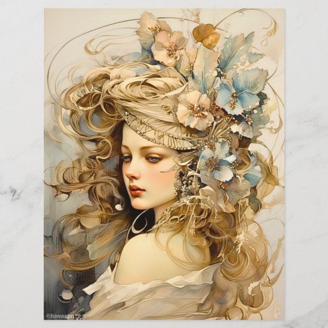 Lady's Elegance Scrapbook Papier (Voorkant)