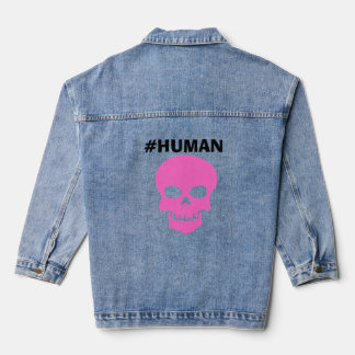 Lady's #HUMAN Long Sleeve Denim Jacket