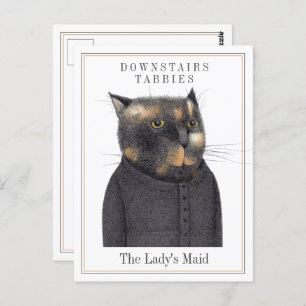 LADY'S MAID CAT Briefkaart