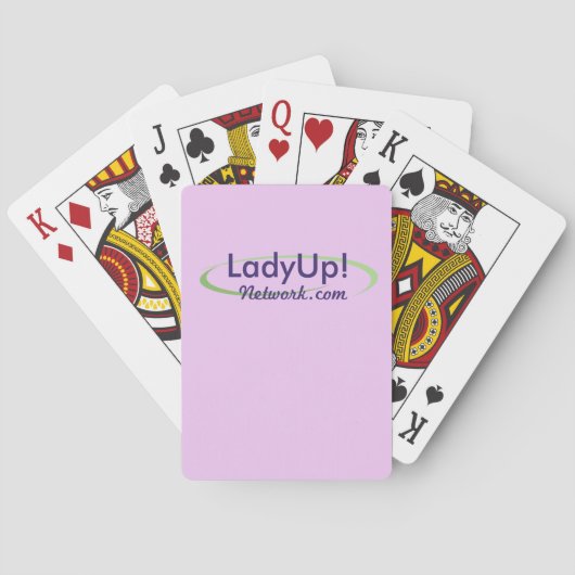 LadyUp-speelkaarten Pokerkaarten (Achterkant)