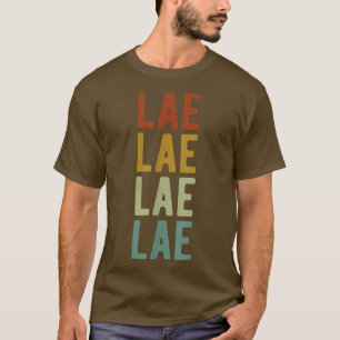 Lae City Papoea-Nieuw-Guinea Retro T-shirt