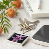 Laelia Anceps Sleutelhanger (Zijkant)