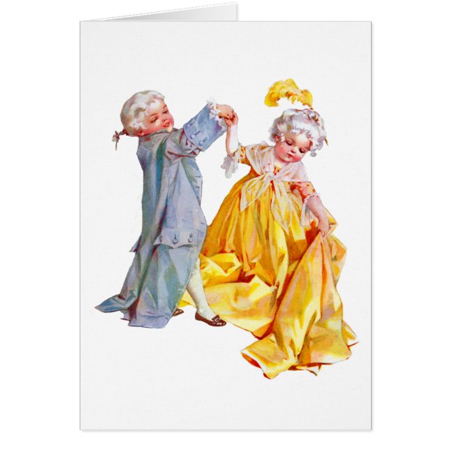 Lafayette danst de Minuet (Voorkant)