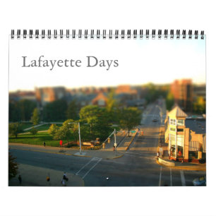 Lafayette Days Kalender