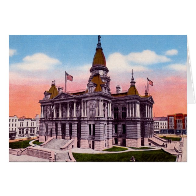 Lafayette Indiana Courthouse (Voorkant Horizontaal)