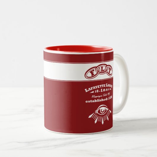 Lafayette Lodge Member Mug (Devant droit)