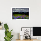 Lafayette Lupine Mindscape Poster (Thuiskantoor)