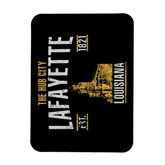 Lafayette Magneet (Verticaal)