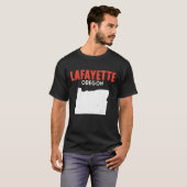 Lafayette Oregon USA T-shirt (Voorkant volledig)