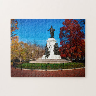 Lafayette Park Washington DC. Legpuzzel