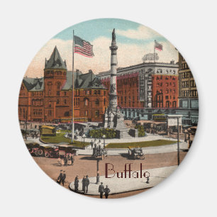 Lafayette Square  Buffalo Magnet Magneet