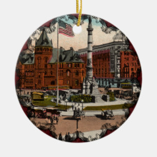 Lafayette Square  Buffalo Ornament