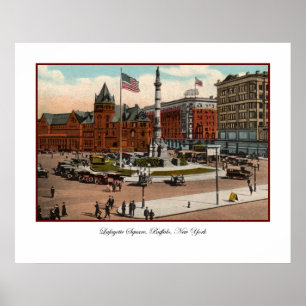 Lafayette Square Buffalo Poster