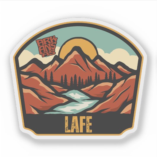 Lafe, Arkansas Sticker (Voorkant)