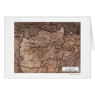 L'Afghanistan a détaillé la carte 1999