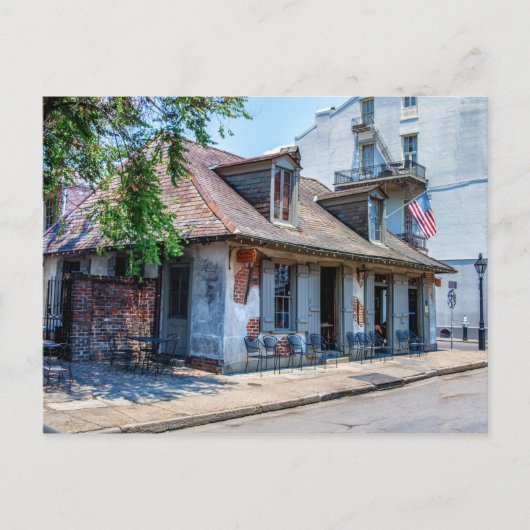 Lafitte's Blacksmith Shop Briefkaart (Voorkant)