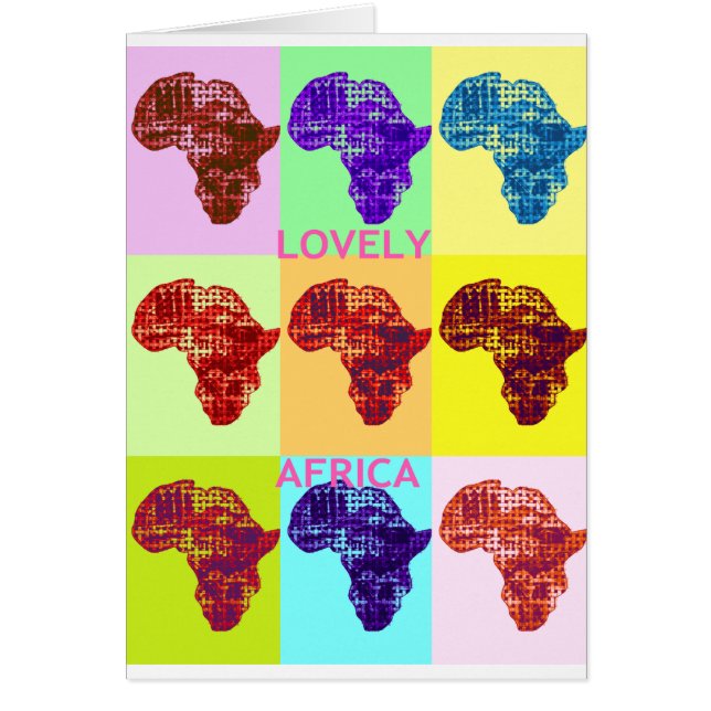 L'AFRIQUE AMOUREUSE (Devant)