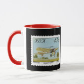 L'AFRIQUE DU SUD * tasse de timbre commémoratif (Gauche)
