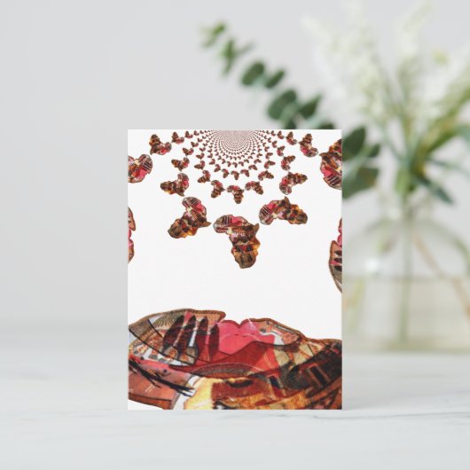 L'Afrique en mouvement : Carte Kaleidoscope (Debout devant)