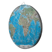 L'Afrique, l'Europe, et la cible de carte du monde (Devant droit)