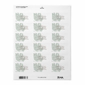 Lafy Branch Return Adres Label (Full Sheet)