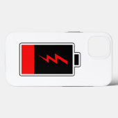 Lage batterij Case-Mate iPhone case (Achterkant (horizontaal))