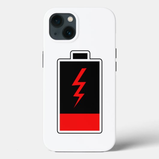 Lage batterij Case-Mate iPhone case (Achterkant)