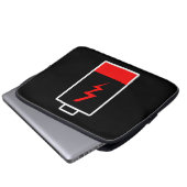 Lage batterij laptop sleeve (Voorkant onderkant)
