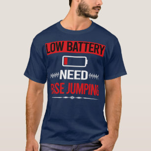 Lage batterijbays dumpen t-shirt