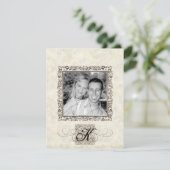 L'âge d'argent de l'élégance, Faire-part de mariag (Debout devant)