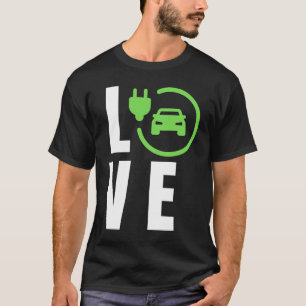 LAGE elektrische auto's, LAGE E-auto's, LOVE EV's  T-shirt