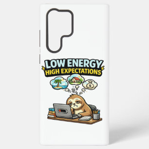 Lage Energie Hoge Verwachtingen Funny Luiaard Samsung Galaxy Hoesje