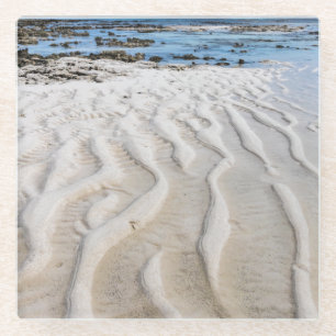 Lage getijde glazen onderzetter